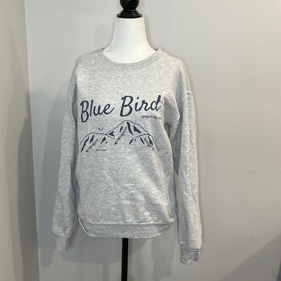 Sweaters - Blue‎ Bird Mountain Crewneck